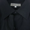 Yohji Yamamoto POUR HOMME ヨウジヤマモトプールオム 20AW HR-B47-880 リンクル ギャバジン テンセル スウィチング ドレープ シャツ ブラック系 2【美品】【中古】