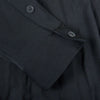 Yohji Yamamoto POUR HOMME ヨウジヤマモトプールオム 20AW HR-B47-880 リンクル ギャバジン テンセル スウィチング ドレープ シャツ ブラック系 2【美品】【中古】