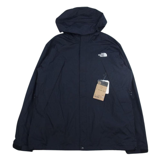 THE NORTH FACE ノースフェイス NP62233 SCOOP JACKET シェル マウンテン パーカー スクープ ジャケット ブラック系 XL【美品】【中古】