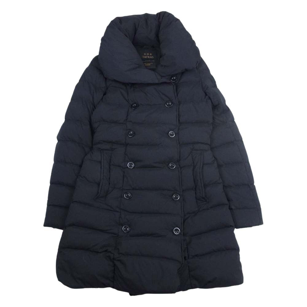 TATRAS タトラス LTA17A4487 国内正規品 AGOGNA アゴーニャ ダウン コート ブラック系 1【中古】