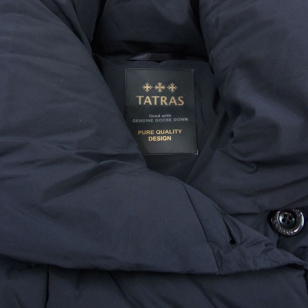 TATRAS タトラス LTA17A4487 国内正規品 AGOGNA アゴーニャ ダウン コート ブラック系 1【中古】