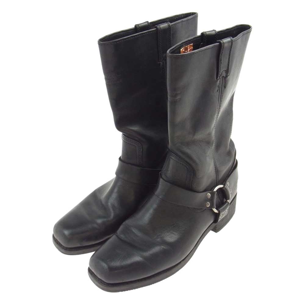 HARLEY DAVIDSON ハーレーダビッドソン エンジニア バイカー ブーツ ブラック系 USA　13【中古】