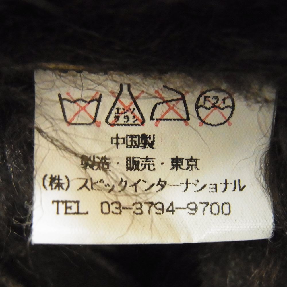 TORNADO MART トルネードマート TLE-2530 羊革 ムートン ファー コート ブラウン系 L【中古】