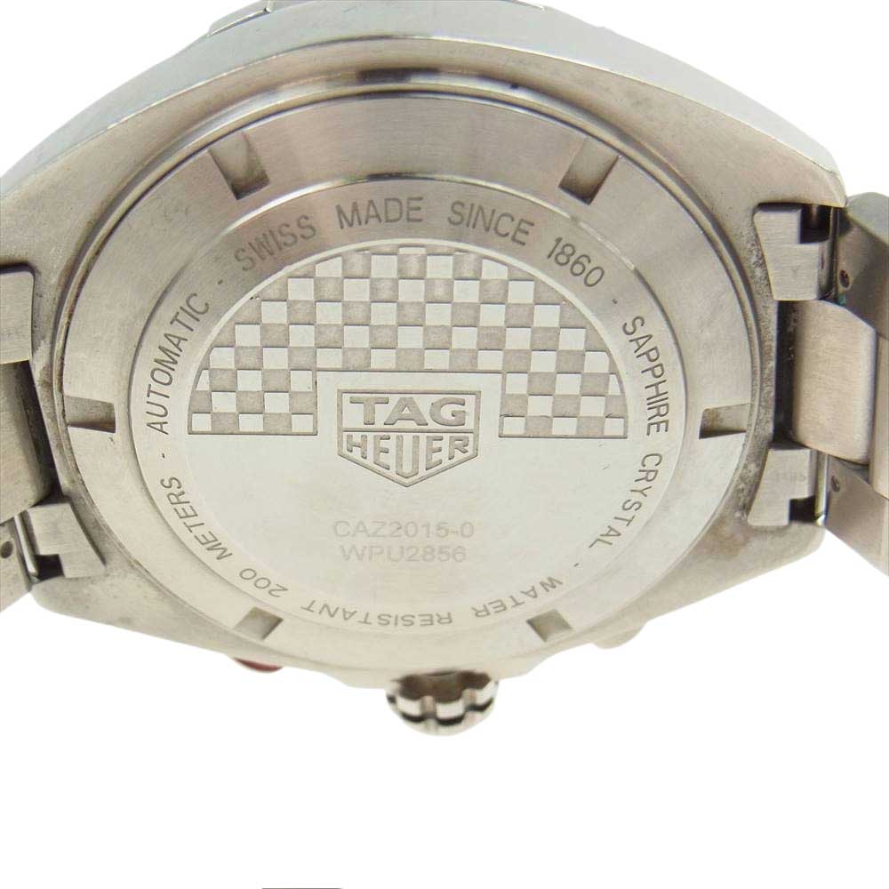 TAG HEUER タグホイヤー CAZ2015-0 フォーミュラ1 キャリバー16 SS AT クロノグラフ 青文字盤 自動巻き オートマチック 腕時計 ウォッチ シルバー系【中古】