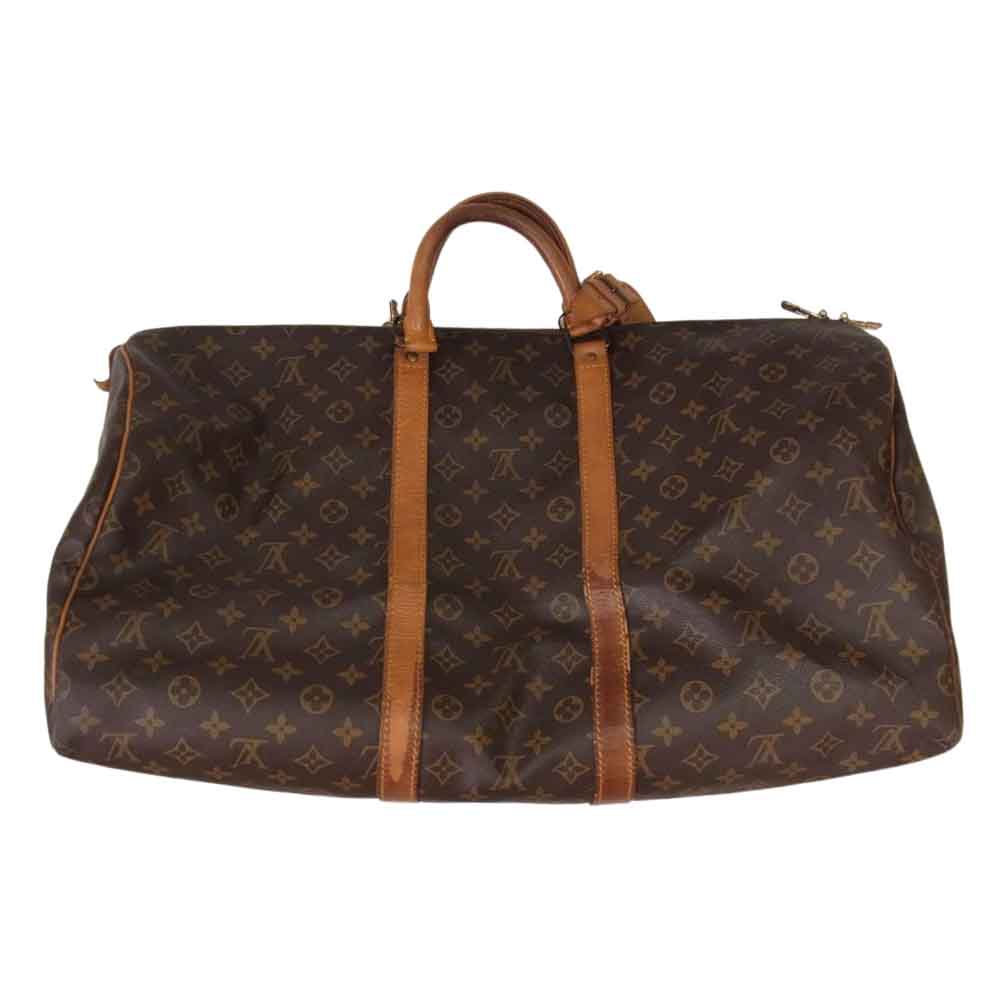 LOUIS VUITTON ルイ・ヴィトン M41424 モノグラム キーポル 55 ボストン バッグ ブラウン系【中古】