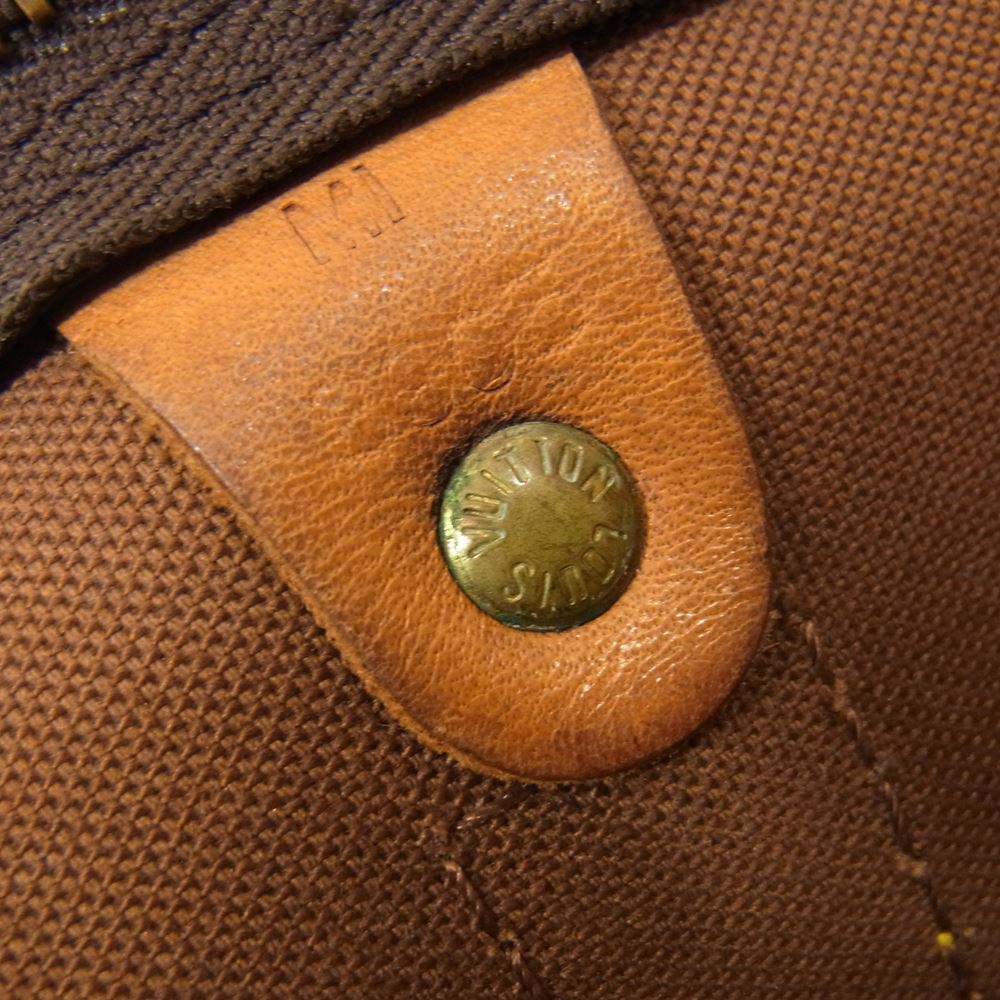 LOUIS VUITTON ルイ・ヴィトン M41424 モノグラム キーポル 55 ボストン バッグ ブラウン系【中古】