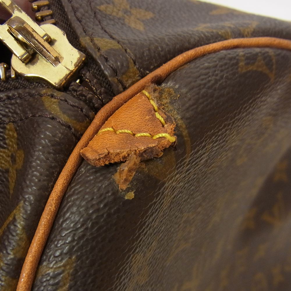 LOUIS VUITTON ルイ・ヴィトン M41424 モノグラム キーポル 55 ボストン バッグ ブラウン系【中古】