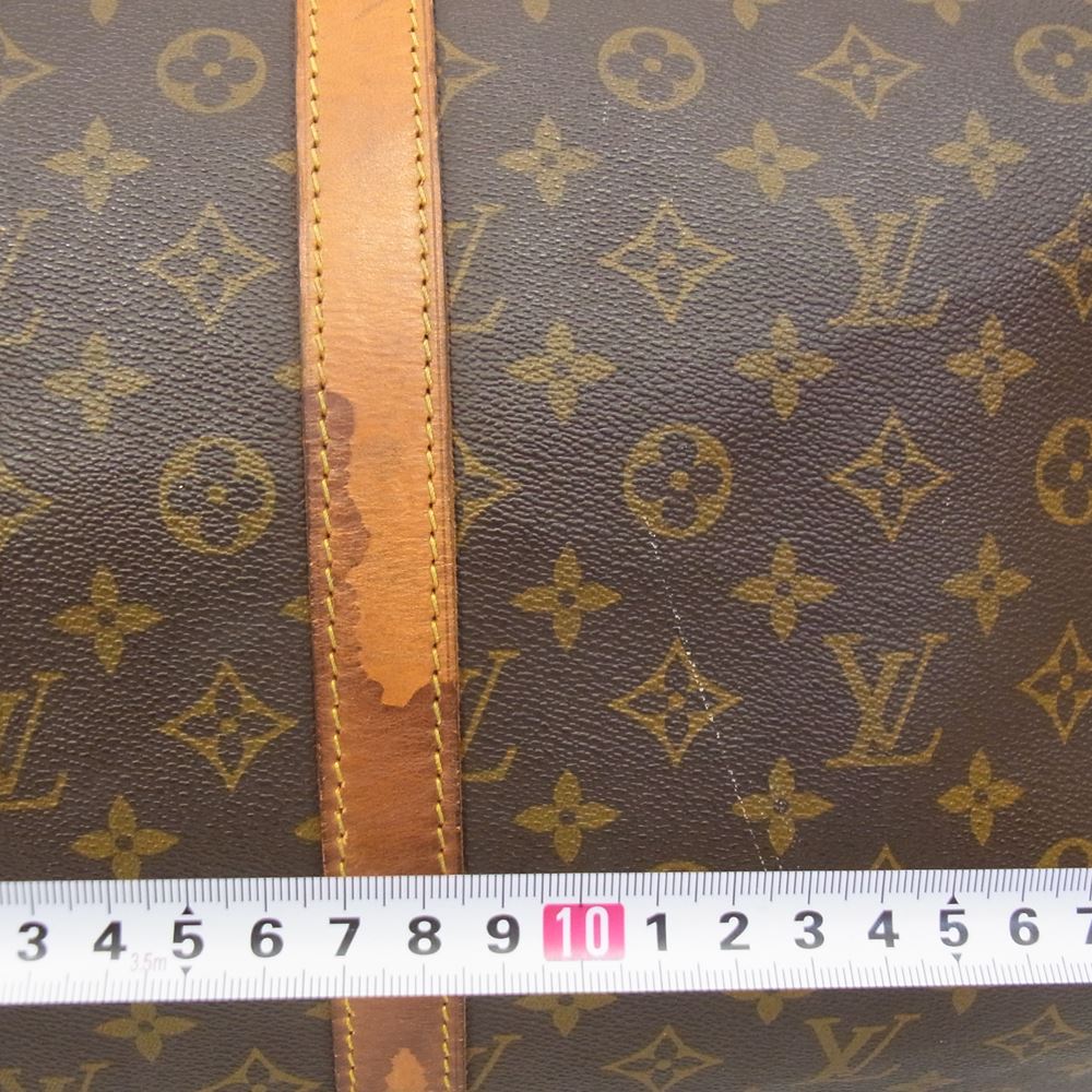 LOUIS VUITTON ルイ・ヴィトン M41424 モノグラム キーポル 55 ボストン バッグ ブラウン系【中古】