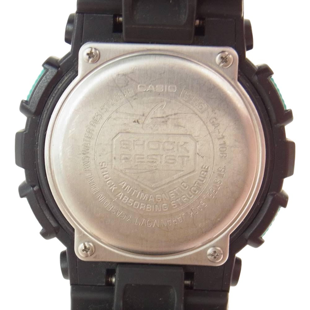 G-SHOCK ジーショック GA-110B-1A2 STANDARD Hyper Colors　スタンダード ハイパー カラー 腕時計 ブラック系 ライトブルー系【中古】