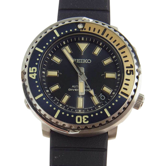 SEIKO セイコー SBDY091 ロスペックス ダイバー スキューバ ストリート シリーズ 自動巻き オートマチック 腕時計 ウォッチ ブラック系【中古】