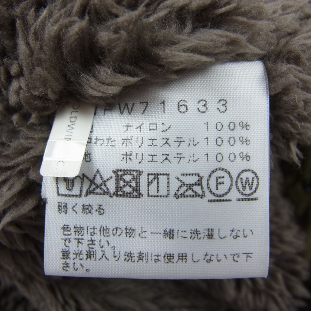 THE NORTH FACE ノースフェイス NPW71633 COMPCTNMDJK 裏ボアフリース コンパクト ノマド フーディ ジャケット グリーン系 S【中古】
