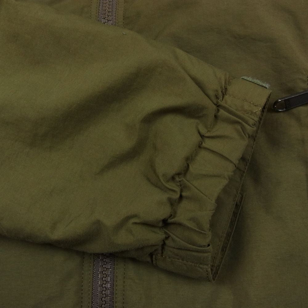 THE NORTH FACE ノースフェイス NPW71633 COMPCTNMDJK 裏ボアフリース コンパクト ノマド フーディ ジャケット グリーン系 S【中古】