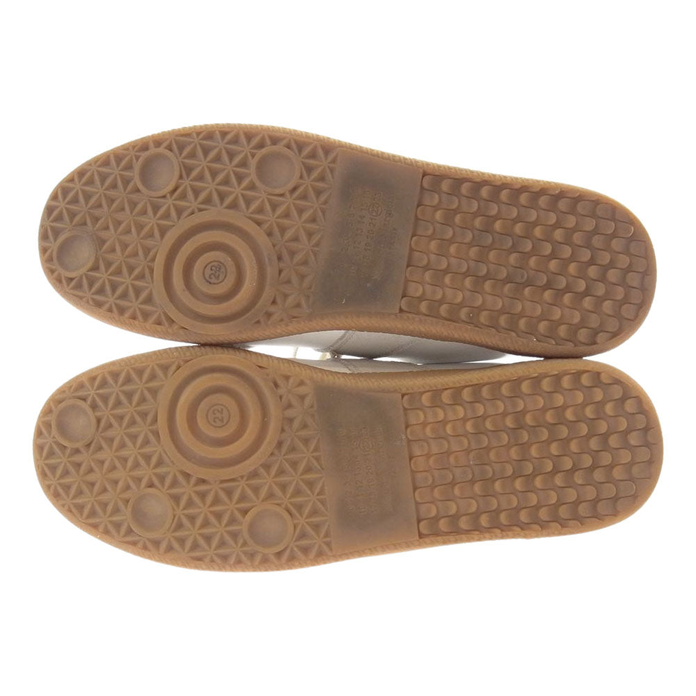 MAISON MARGIELA メゾンマルジェラ 20SS S57WS0236 Classic Replica Sneaker クラシック レプリカ ジャーマントレーナー スニーカー ベージュ系 40【中古】