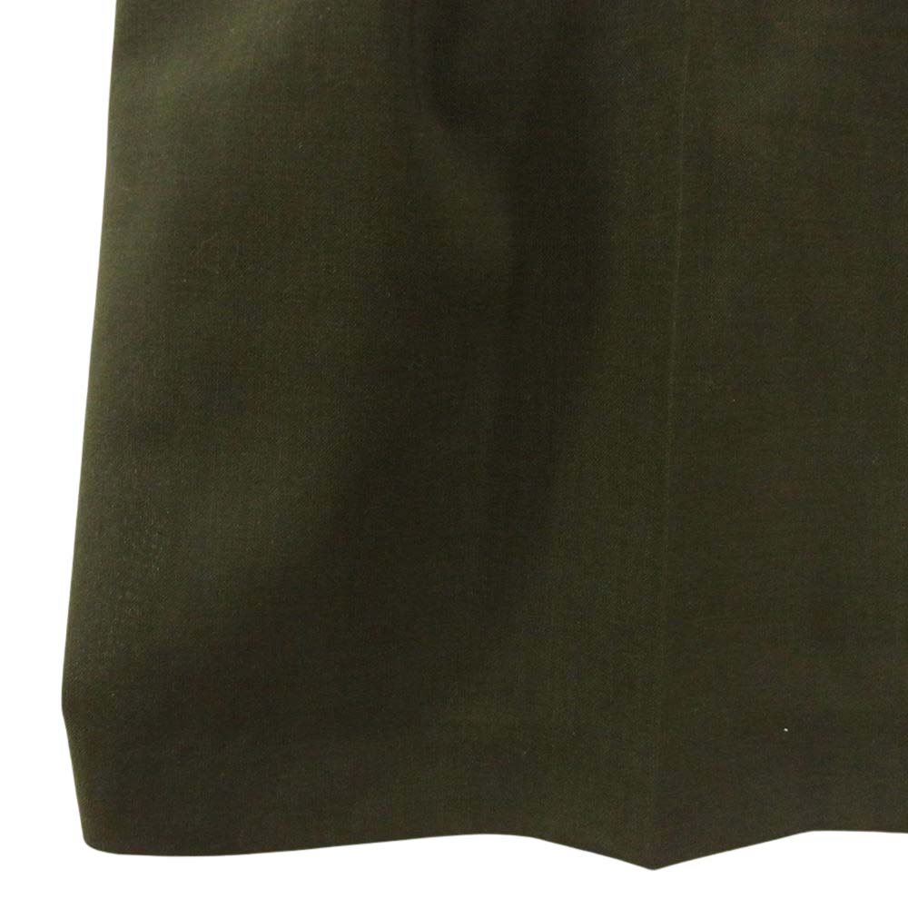 Sacai サカイ 21-05784 Suiting Skirt メルトン レイヤード スーチング マキシ スカート カーキ系 3【中古】