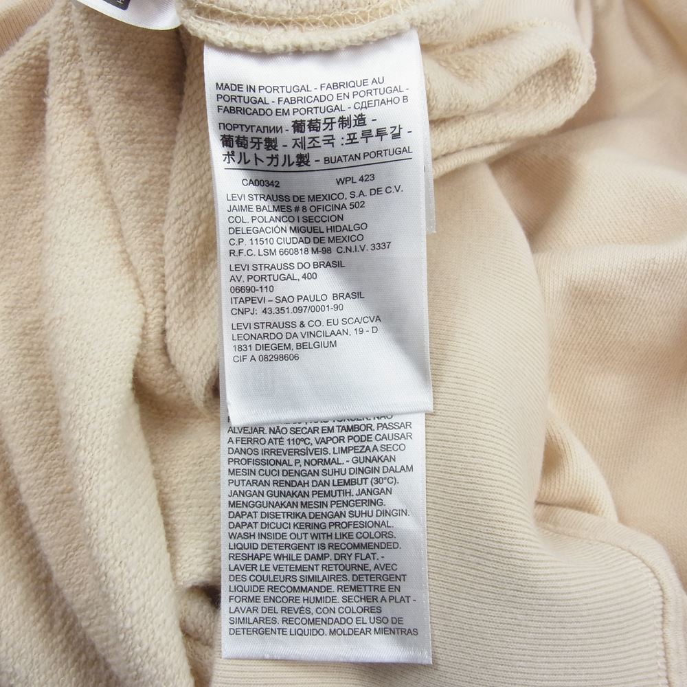 Levi's リーバイス 21931-0021 LVC VINTAGE CLOTHING BAY MEADOWS SWEAT SHIRT ヴィンテージクロージング ベイメドーズ 両V スウェット シャツ ベージュ オフホワイト系 XL【中古】