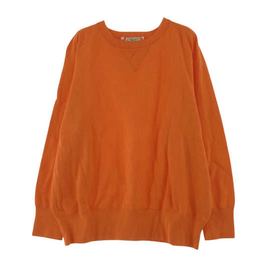 Levi's リーバイス 21931-0036 LVC VINTAGE CLOTHING BAY MEADOWS SWEAT SHIRT ヴィンテージクロージング ベイメドーズ 両V スウェット シャツ オレンジ オレンジ系 XL【中古】