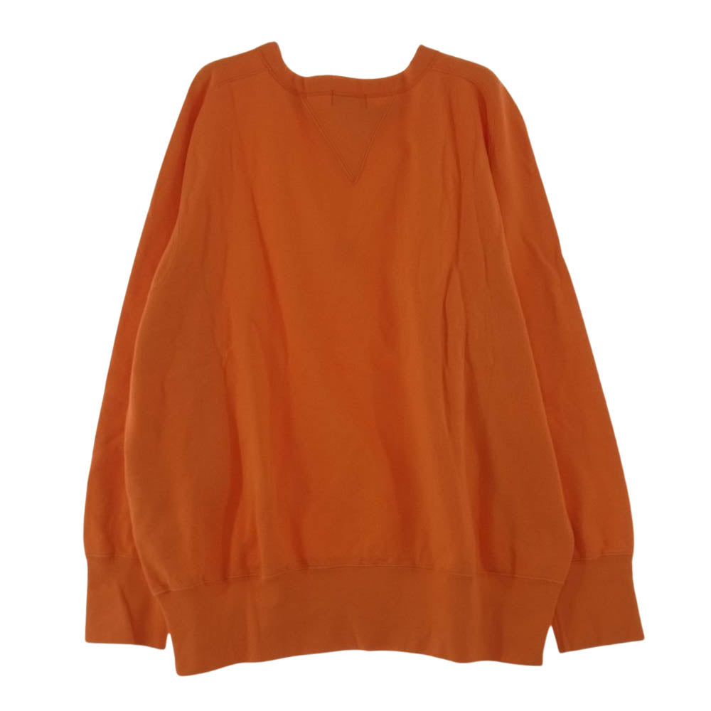 Levi's リーバイス 21931-0036 LVC VINTAGE CLOTHING BAY MEADOWS SWEAT SHIRT ヴィンテージクロージング ベイメドーズ 両V スウェット シャツ オレンジ オレンジ系 XL【中古】