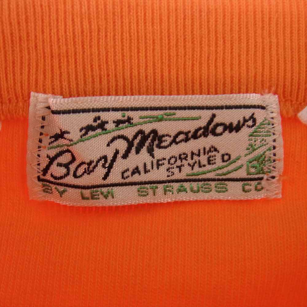 Levi's リーバイス 21931-0036 LVC VINTAGE CLOTHING BAY MEADOWS SWEAT SHIRT ヴィンテージクロージング ベイメドーズ 両V スウェット シャツ オレンジ オレンジ系 XL【中古】