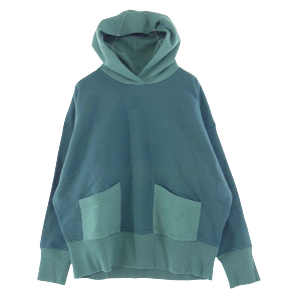 Levi's リーバイス 94428-0012 LVC VINTAGE CLOTHING SPORTS WEAR 1950'S HOODIE ヴィンテージクロージング スポーツウェア 50年代復刻 プルオーバ― パーカー ブルー グリーン系 XL【美品】【中古】