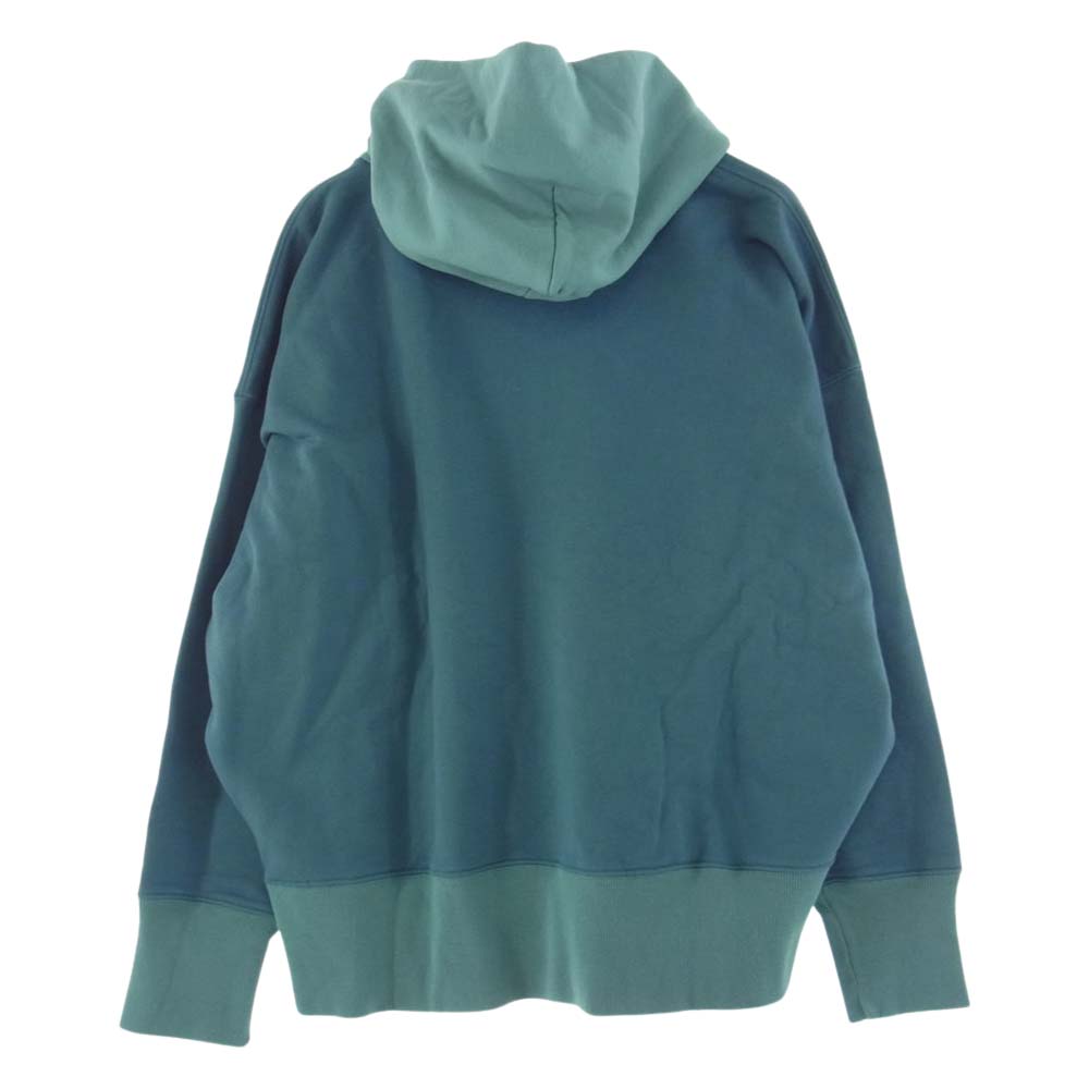 Levi's リーバイス 94428-0012 LVC VINTAGE CLOTHING SPORTS WEAR 1950'S HOODIE ヴィンテージクロージング スポーツウェア 50年代復刻 プルオーバ― パーカー ブルー グリーン系 XL【美品】【中古】