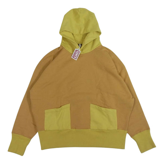 Levi's リーバイス 94428-0013 LVC VINTAGE CLOTHING SPORTS WEAR 1950'S HOODIE ヴィンテージクロージング スポーツウェア 50年代復刻 プルオーバ― パーカー イエロー系 XXL【美品】【中古】