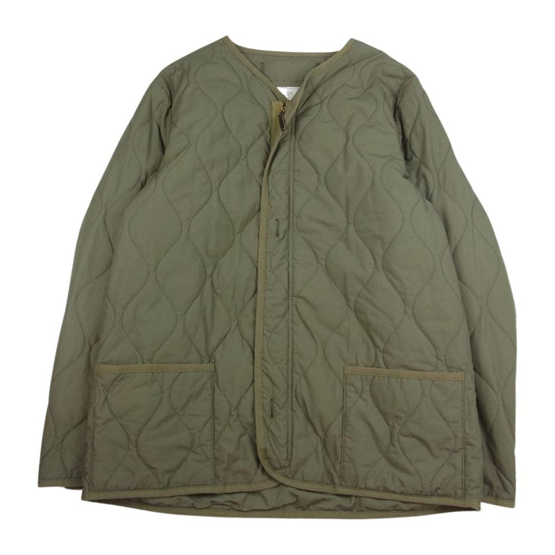 Buzz Rickson's バズリクソンズ BR14406 M-65 ライナー キルティング ジャケット カーキ系 XXL【中古】