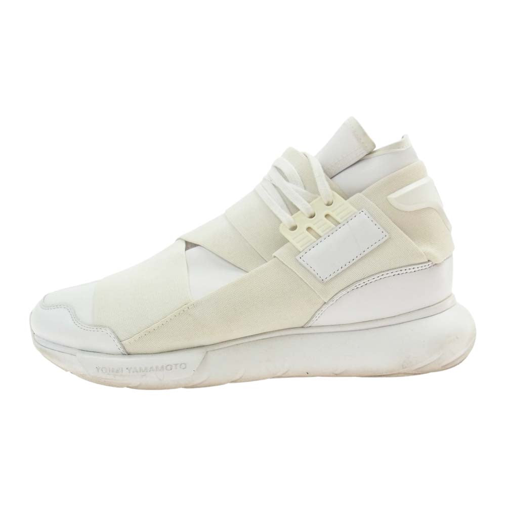Yohji Yamamoto ヨウジヤマモト AQ5500 Y-3 ワイスリー QASA HIGH カーサ ハイ スニーカー ホワイト系 26.5【中古】
