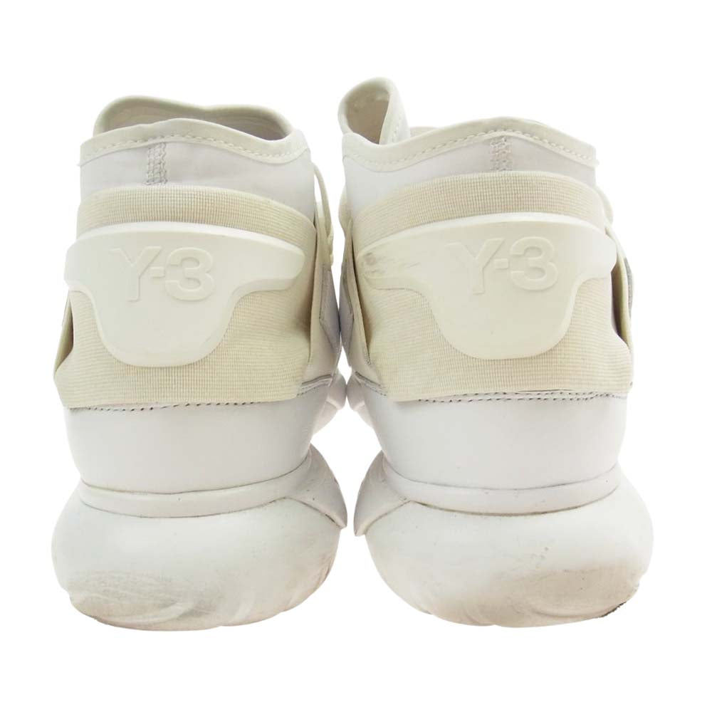 Yohji Yamamoto ヨウジヤマモト AQ5500 Y-3 ワイスリー QASA HIGH カーサ ハイ スニーカー ホワイト系 26.5【中古】
