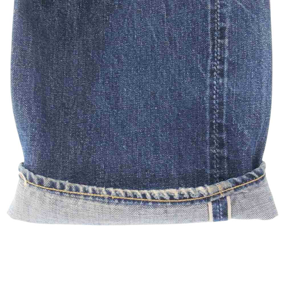 Levi's リーバイス ヴィンテージ オリジナル 501 XX ダブルエックス ボタン裏刻印無し Vステッチ 隠しリベット デニムパンツ インディゴブルー系【中古】