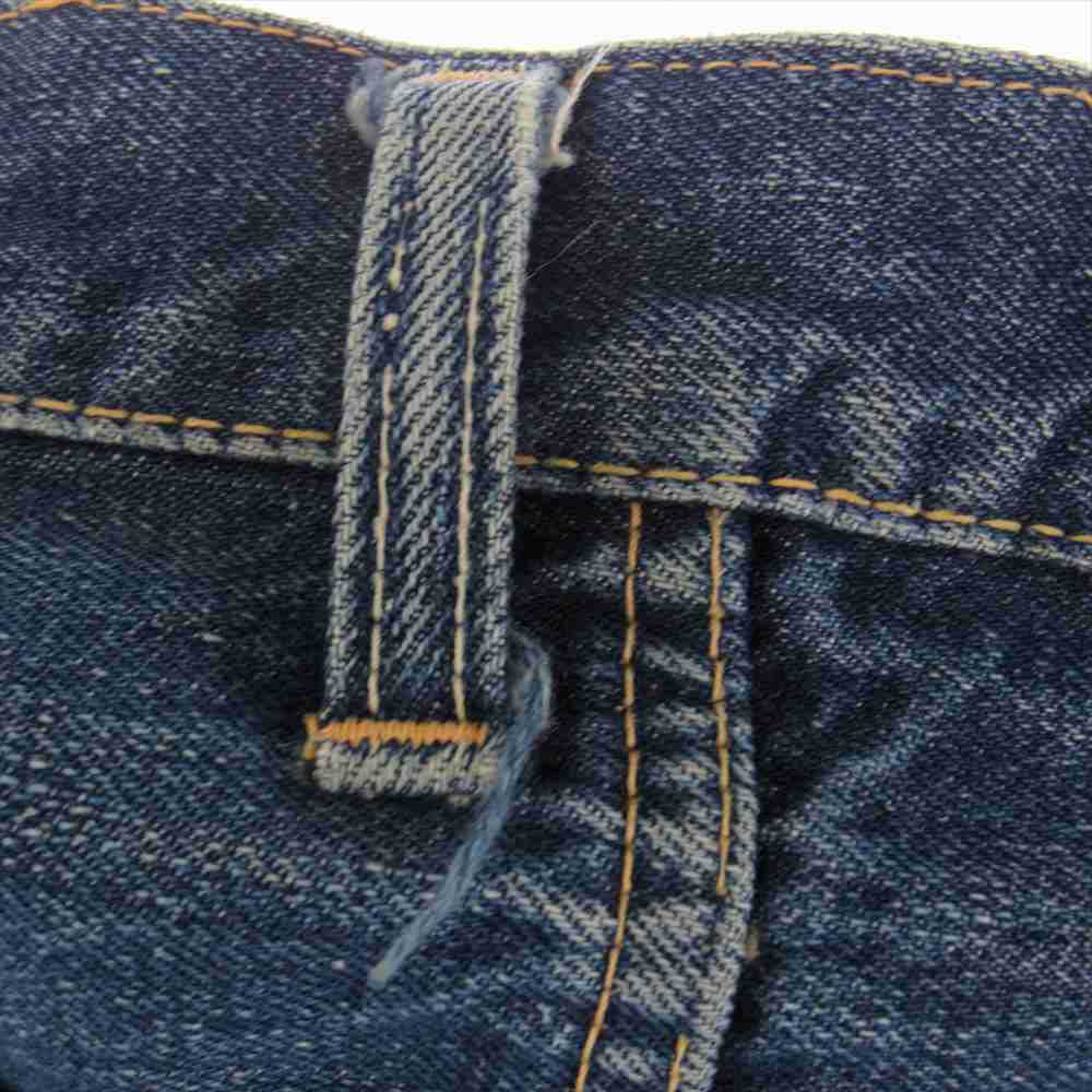 Levi's リーバイス ヴィンテージ オリジナル 501 XX ダブルエックス ボタン裏刻印無し Vステッチ 隠しリベット デニムパンツ インディゴブルー系【中古】