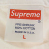 Supreme シュプリーム 19AW Bandana Box Logo Tee バンダナ ボックスロゴ 半袖 Tシャツ ホワイト系 L【中古】