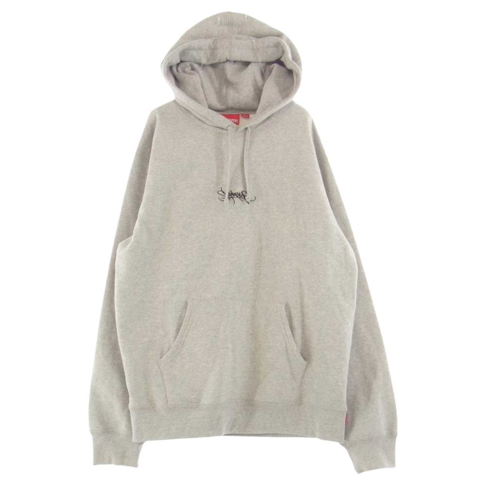 Supreme /Tag Logo Hooded Sweatshirt / XL