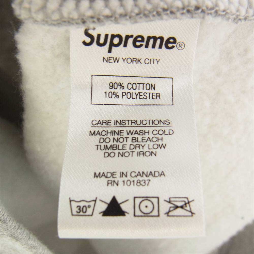 Supreme 2019SS Tag Logo Hooded Sweatshirt シュプリーム タグロゴフーデッドスウェットシャツ プルオーバーパーカー ロゴ刺繍 フューチュラロゴ ブラック サイズS 【221214】【新古品】【me04】