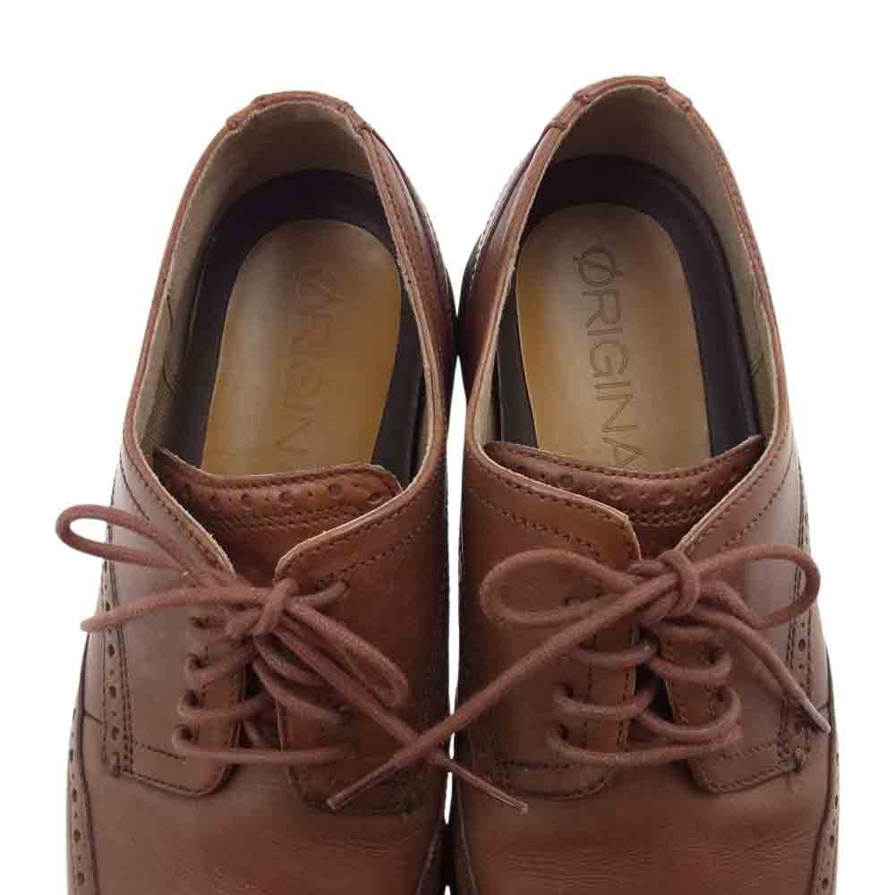 COLE HAAN コールハーン C26472 オリジナルグランド ショート ウィングチップ ドレスシューズ ブラウン系 9M【中古】 COLE HAAN コールハーン C26472 オリジナルグランド ショート ウィング