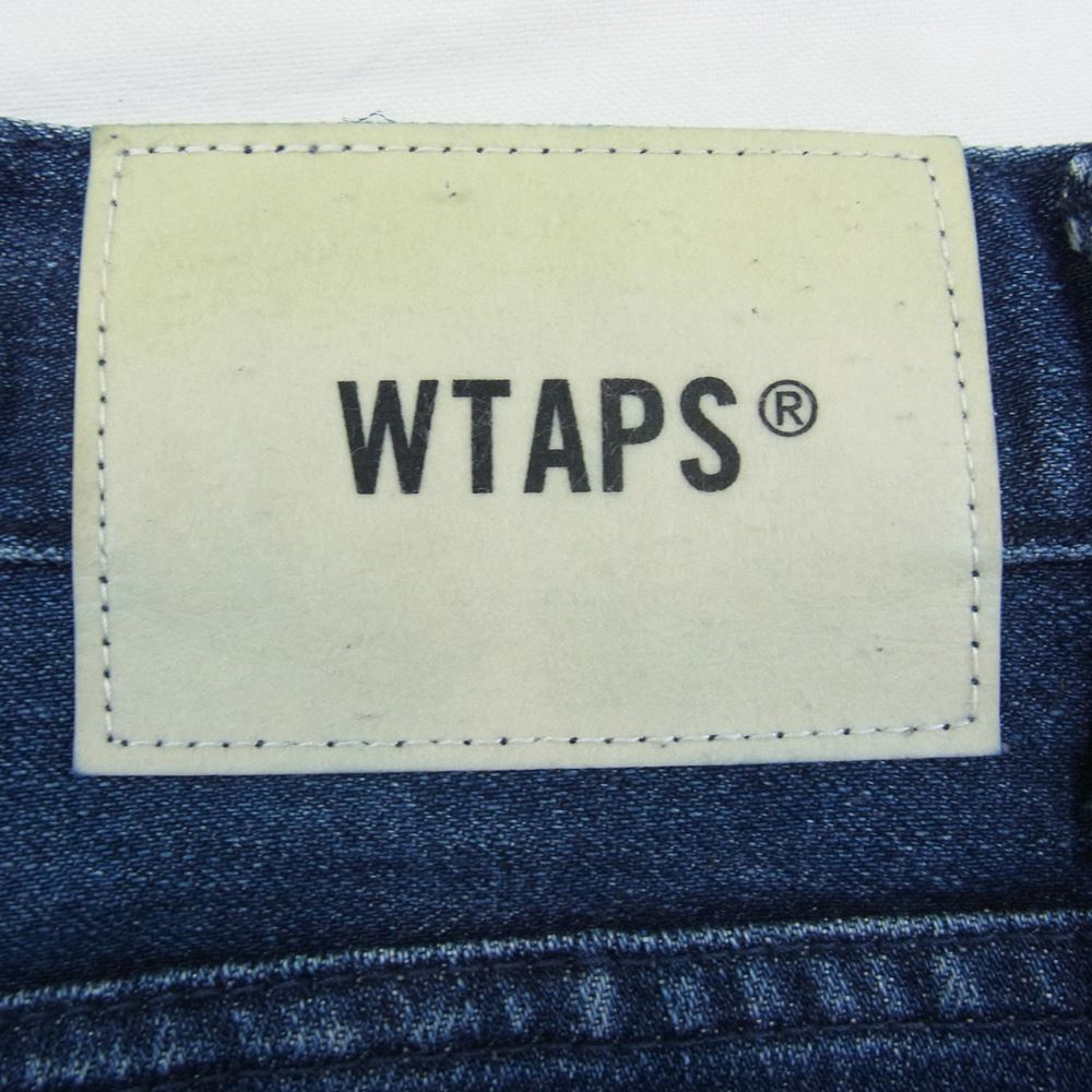 WTAPS ダブルタップス 18AW 182WVDT-PTM04 BLUES SKINNY DENIM TROUSERS ブルース スキニー デニムパンツ トラウザー インディゴ インディゴブルー系 2【中古】