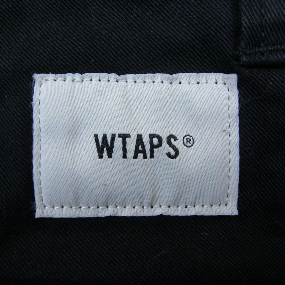 WTAPS ダブルタップス 18AW 182TQDT-PTM02 TROUSERS COTTON CHINO コットン チノ トラウザー パンツ ブラック系 2【中古】