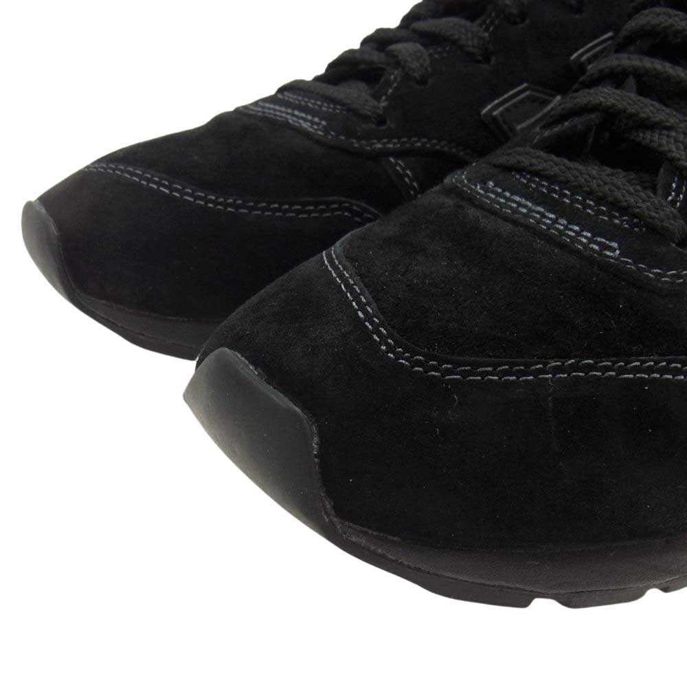 NEW BALANCE ニューバランス CM996RG ALL BLACK オールブラック スエード ローカット スニーカー ブラック系 27【美品】【中古】