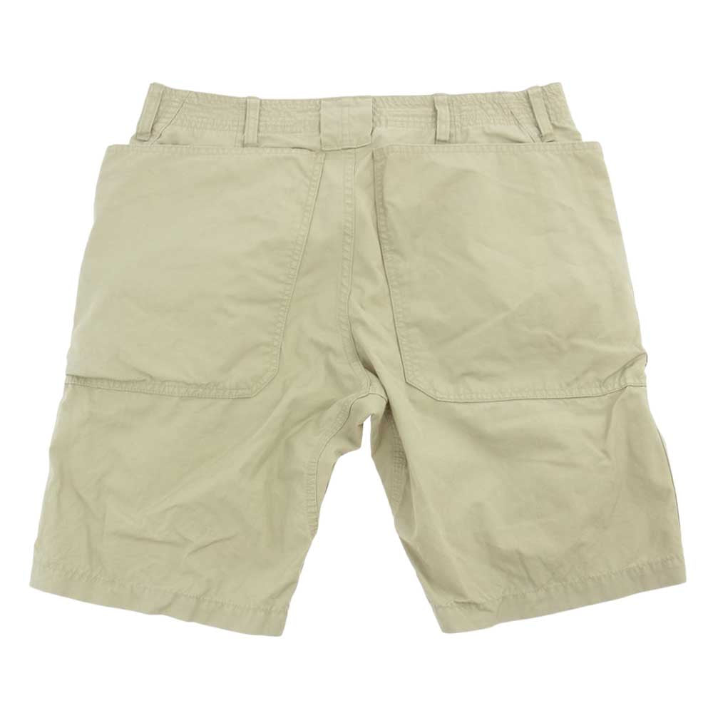 SASAFRAS ササフラス フォールリーフ スプレイヤー パンツ 1/2 ショーツ ベージュ系 L【中古】