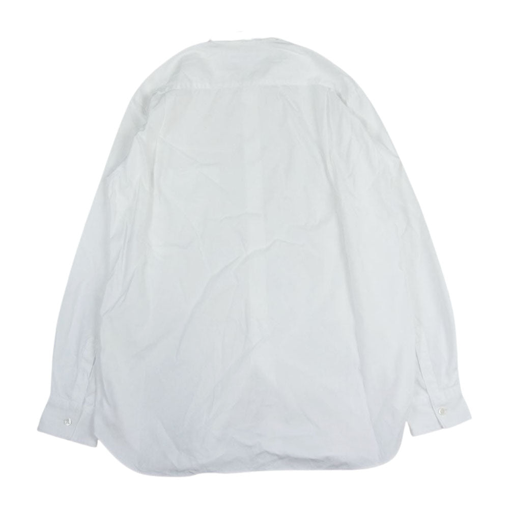 COMME des GARCONS コムデギャルソン SHIRT FOREVER フォーエバー フランス製 プレーン コットン 長袖シャツ ホワイト系 M【中古】