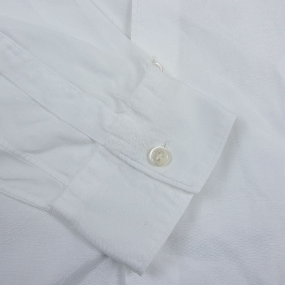 COMME des GARCONS コムデギャルソン SHIRT FOREVER フォーエバー フランス製 プレーン コットン 長袖シャツ ホワイト系 M【中古】