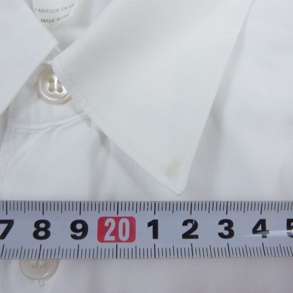COMME des GARCONS コムデギャルソン SHIRT FOREVER フォーエバー フランス製 プレーン コットン 長袖シャツ ホワイト系 M【中古】