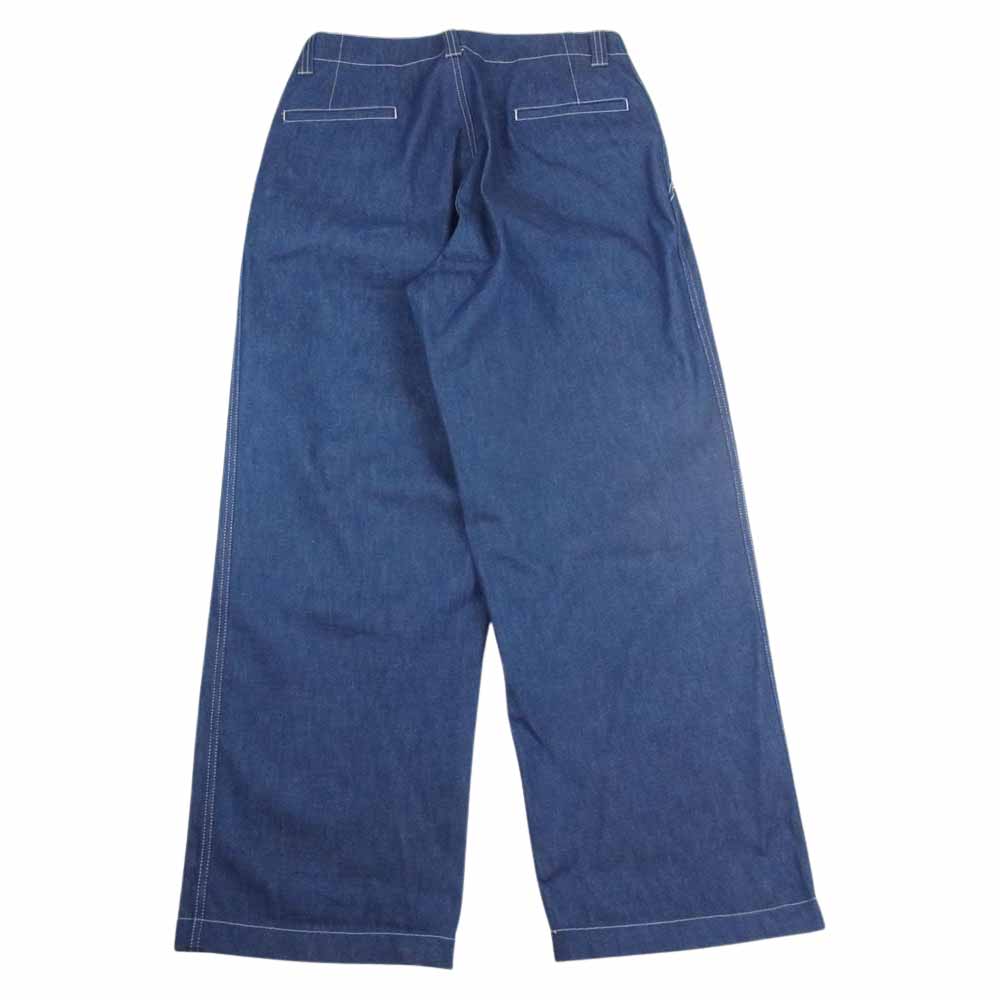 イートウツ 国内正規品 CORE FIELD TROUSER コアフィールド デニム トラウザー パンツ インディゴブルー系 32【新古品】【未使用】【中古】