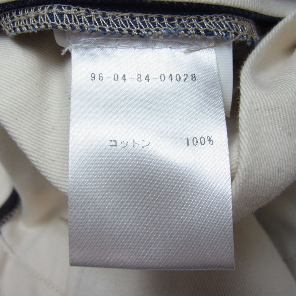 イートウツ 国内正規品 CORE FIELD TROUSER コアフィールド デニム トラウザー パンツ インディゴブルー系 32【新古品】【未使用】【中古】