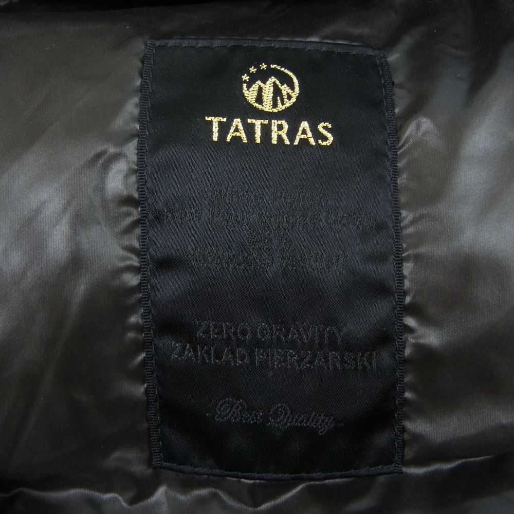 TATRAS タトラス MTA-456 FORNACIS ダウン ベスト ブラウン系 2【中古】