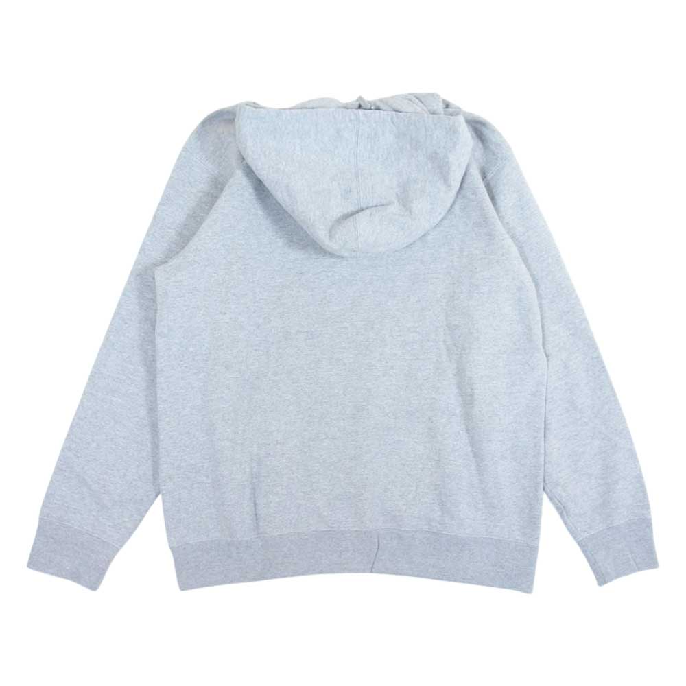 UNDEFEATED アンディフィーテッド 212077009006 STAR HOODIE ロゴプリント プルオーバー パーカー フーディ グレー系 L【中古】