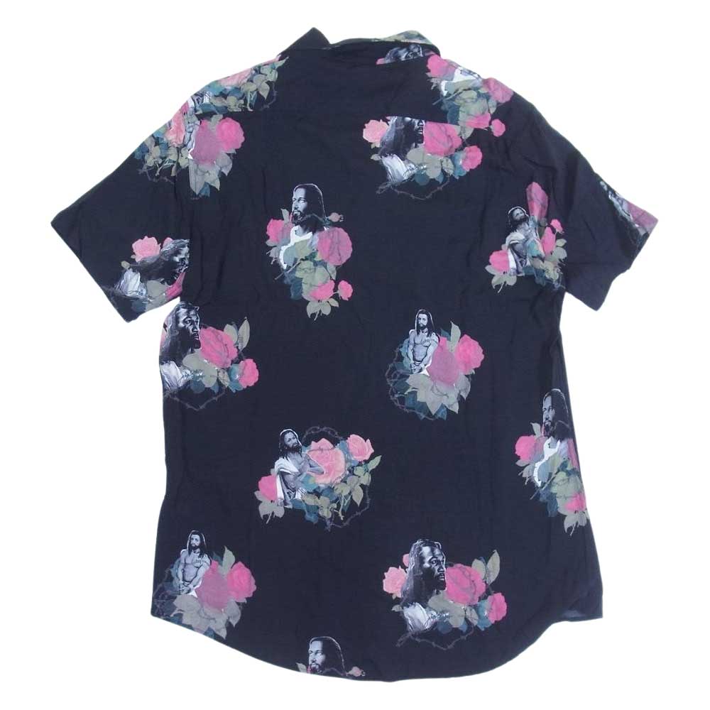 ボーンレイズド JAY HOVA BUT S/S SHIRTS 半袖 シャツ ブラック系 S【中古】