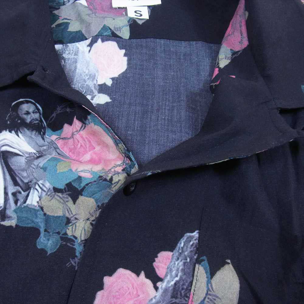 ボーンレイズド JAY HOVA BUT S/S SHIRTS 半袖 シャツ ブラック系 S【中古】