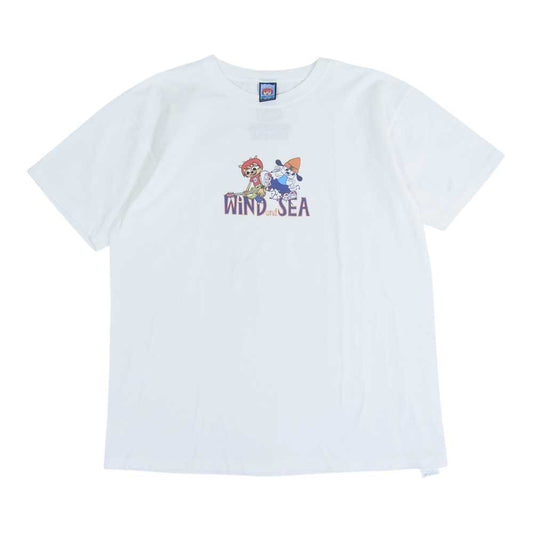 WIND AND SEA ウィンダンシー WIND AND SEA パラッパラッパー Tシャツ ホワイト系 XL【美品】【中古】