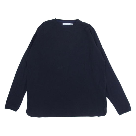 nonnative ノンネイティブ 21SS NN-C3926 CLERK L/S TEE COTTON PIQUE オーバーサイズ ドルマンスリーブ カットソー ダークネイビー系 2【中古】