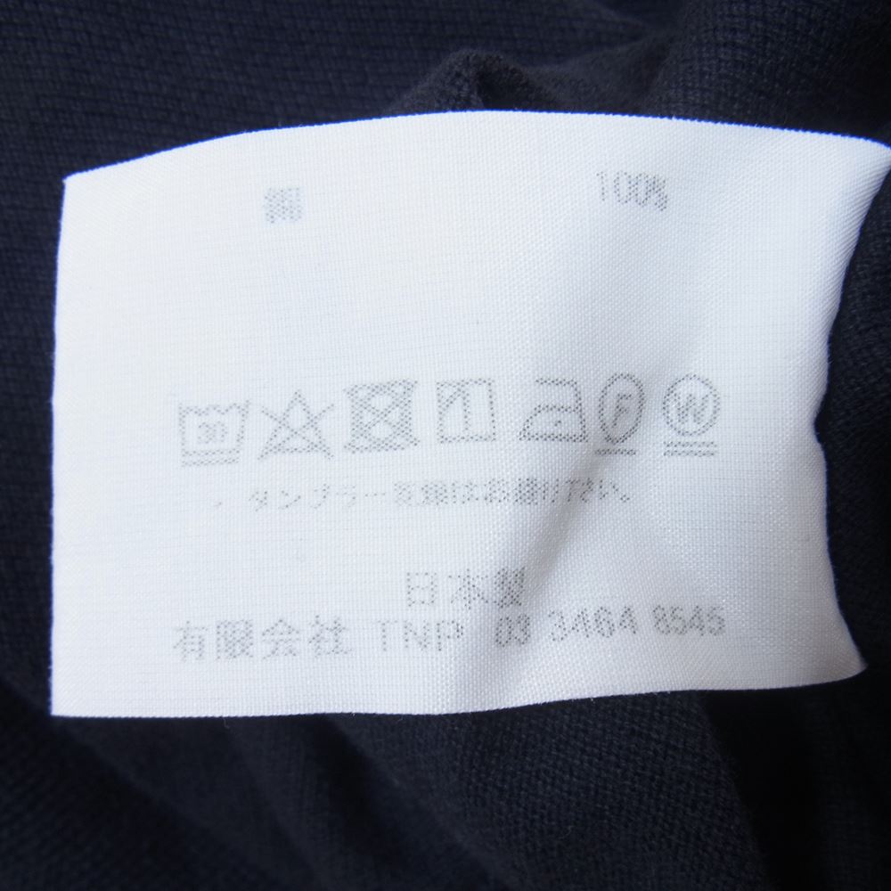 nonnative ノンネイティブ 21SS NN-C3926 CLERK L/S TEE COTTON PIQUE オーバーサイズ ドルマンスリーブ カットソー ダークネイビー系 2【中古】